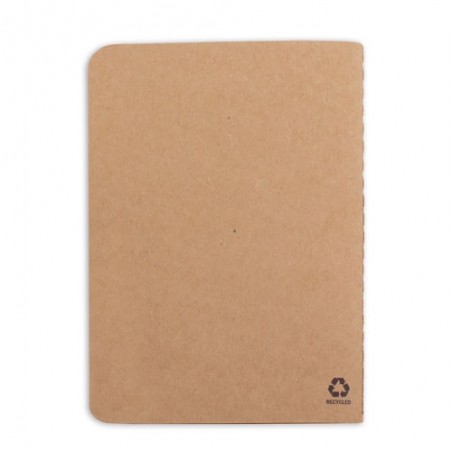 Libreta de cartón reciclado para eventos especiales