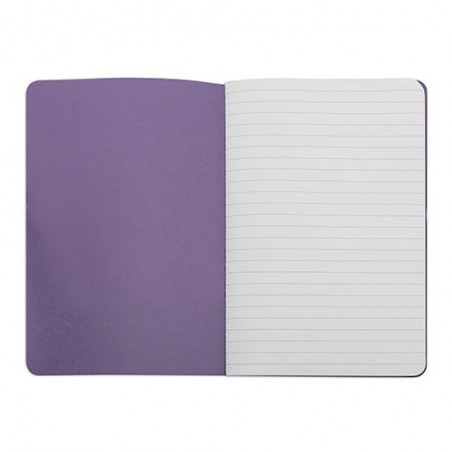 Libreta ecológica con lomo cosido y 30 hojas rayadas