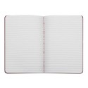 Libreta ecológica con lomo cosido y 30 hojas rayadas