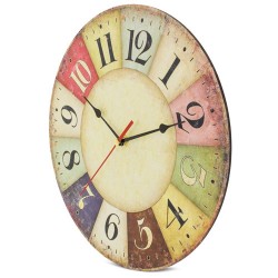Reloj De Pared Vintage Paris
