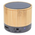 Altavoz bluetooth de bambu rome