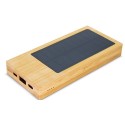 Cargador solar de bambu naples