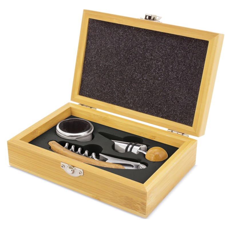 Set De Vino Bambu Siena Set De Vino Bambu Siena