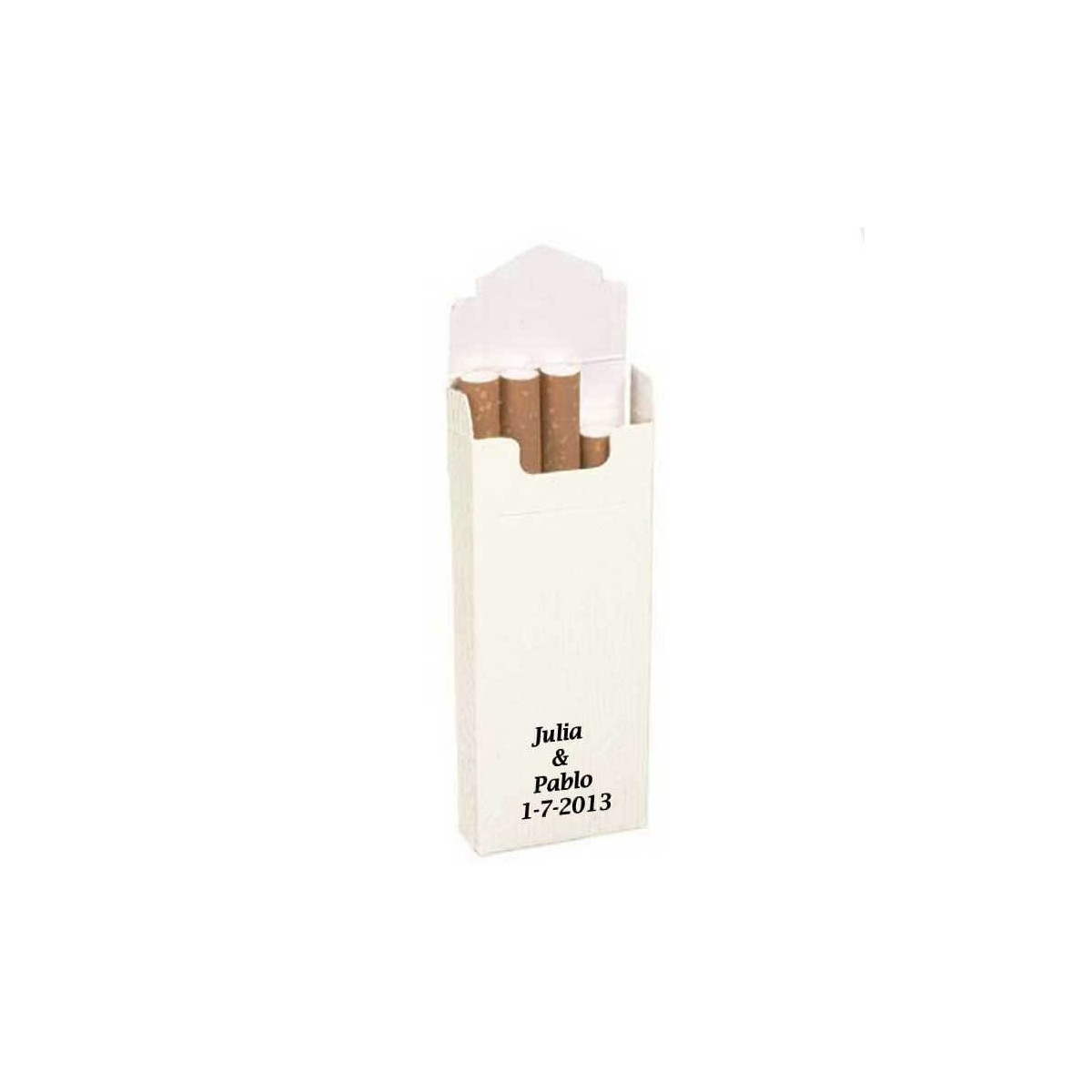 Cajetillas tabaco blancas