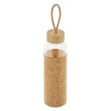 Botella Cristal Tapon Bambu Corcho