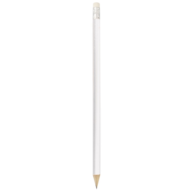 Lapiz Goma Blanco Madera Lapiz Goma Blanco Madera
