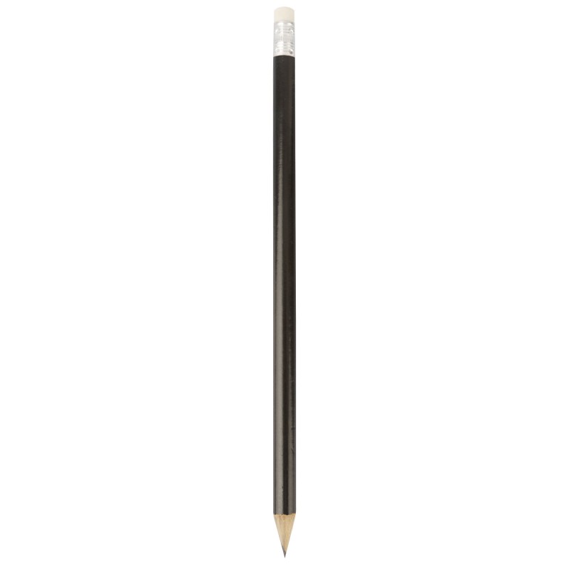 Lapiz Goma Negro Madera Lapiz Goma Negro Madera