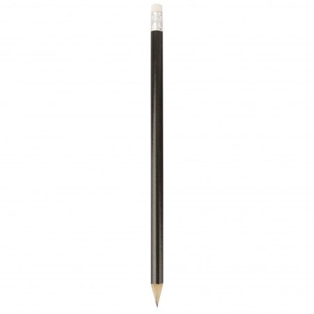 Lapiz Goma Negro Madera