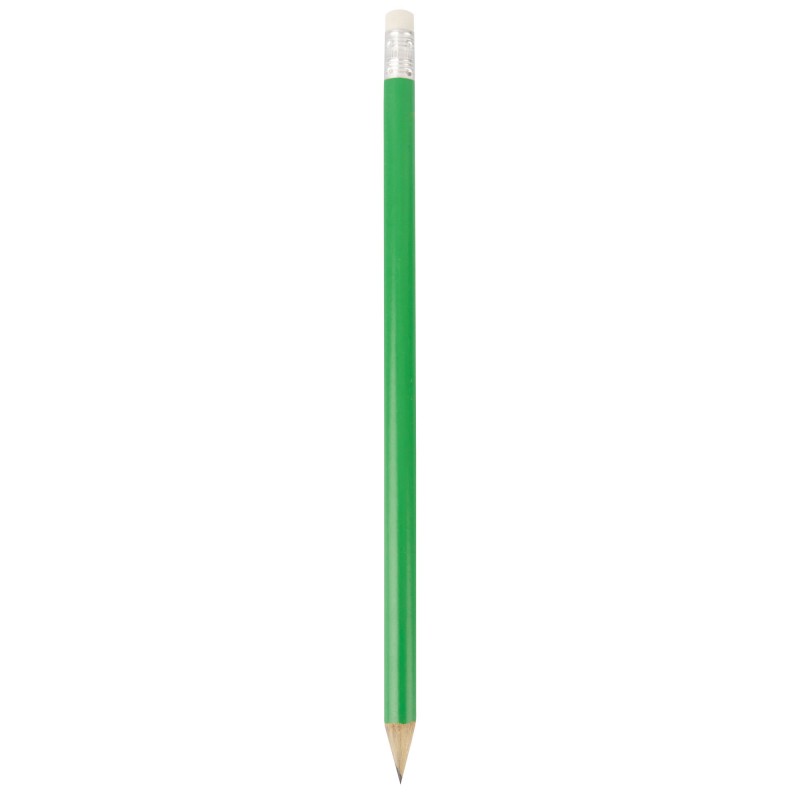 Lapiz Goma Verde Madera Lapiz Goma Verde Madera