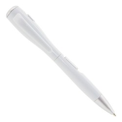Bolígrafo Blanco Original con Linterna