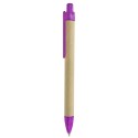 Boligrafo carton rondo