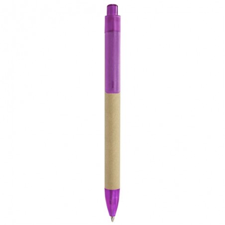 Boligrafo carton rondo