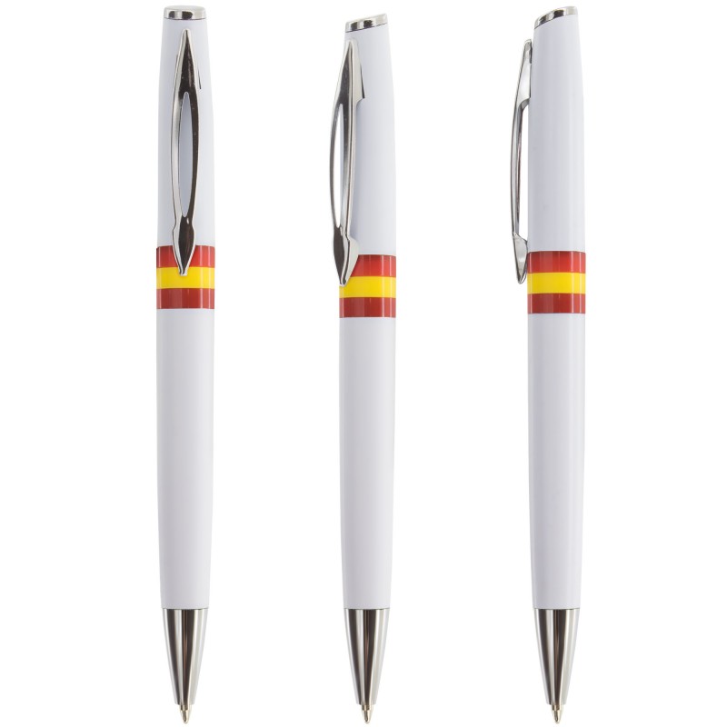 Bolígrafo Blanco España Bolígrafo Blanco España