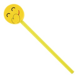Pack de 6 Lápices con Emoticonos