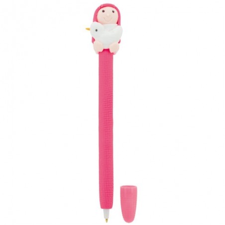 Bolígrafo rosa comunión niña