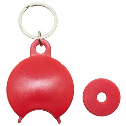 Llavero Moneda Rojo
