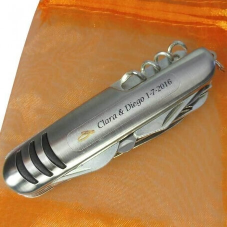 Navajas multiusos bodas personalizada