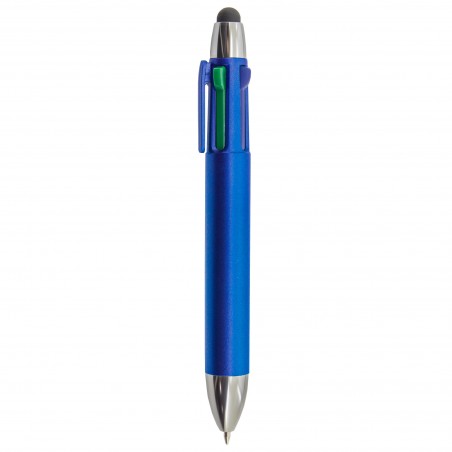 Bolígrafo Azul con Cuatro Colores