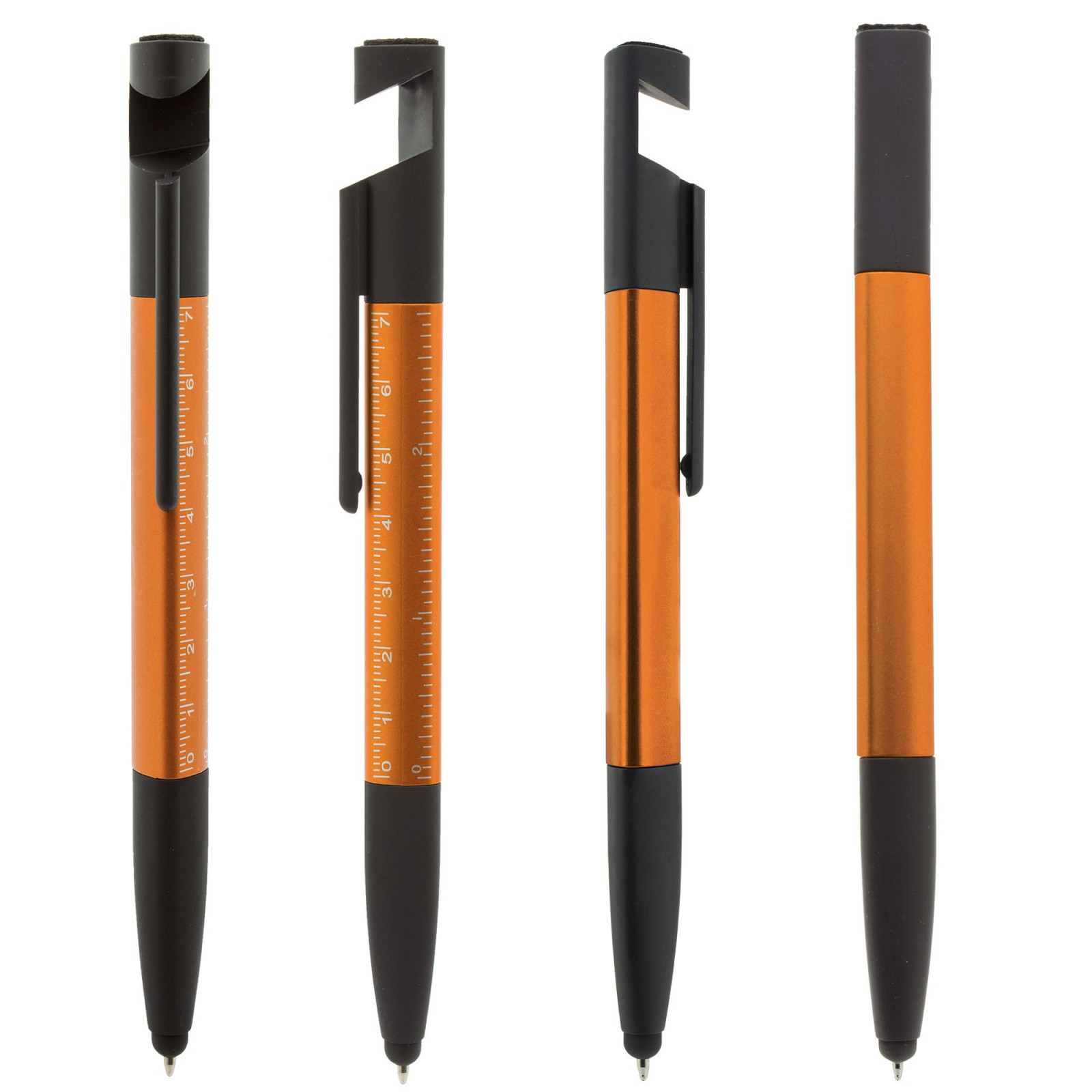 Bolígrafo naranja multifunción