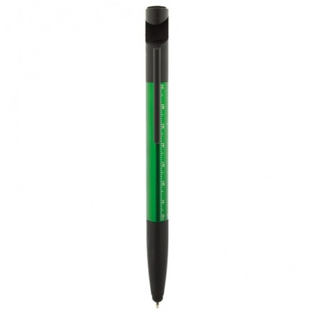 Bolígrafo verde multifunción