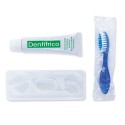 Set dental con bolsa blanca