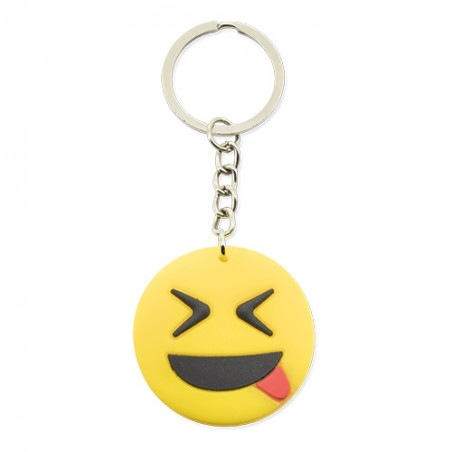 Llaveros Emoji Divertidos: Set de 10 Unidades