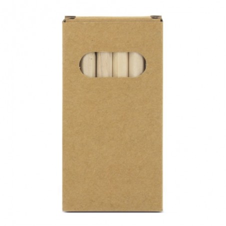 Estuche de lápices en caja de cartón kraft: detalle ecológico, útil y encantador para eventos