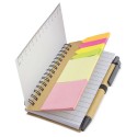 Libreta con notas adhesivas