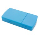 Pastillero de Viaje Compacto Multicolor Organizador Práctico y Seguro