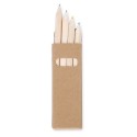 Set de lápices de madera de colores surtidos para detalles de invitados