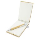 Bloc Bambu Con Boligrafo Nature - Bloc Bambu Con Boligrafo Nature