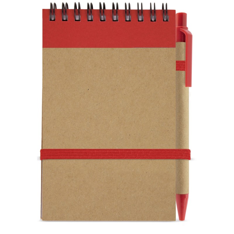 Libreta Reciclada Con Bolígrafo Libreta Reciclada Con Bolígrafo