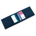 Cartera Porta Tarjetas de Polipiel Negra Diseño Elegante y Práctico