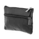 Monedero Llavero Piel Rectangular