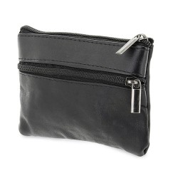 Monedero Llavero Piel Rectangular