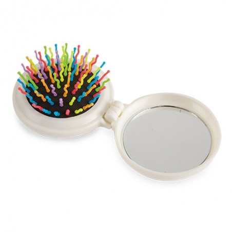 Espejo con Cepillo El detalle práctico y original para tus eventos