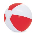 Balon De Playa Blanco Rojo