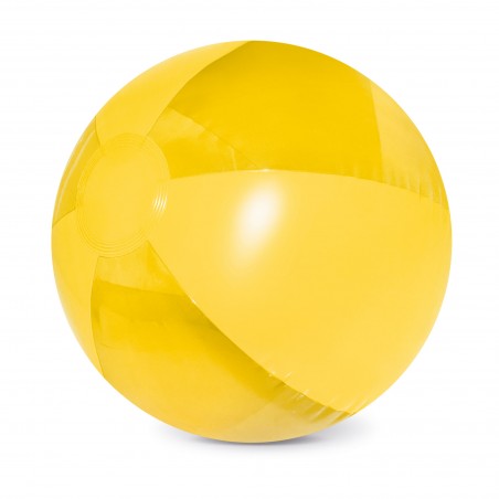 balon playa amarillo