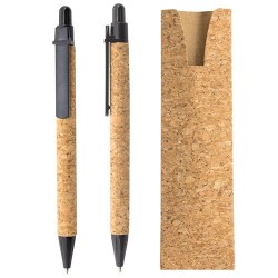 Boligrafo Con Funda Corcho Natural