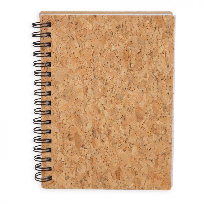 Libreta Con Anillas Corcho Natural Libreta Con Anillas Corcho Natural