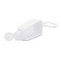 Bote de gel hidroalcohólico con funda de silicona rellenable
