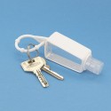 Bote de gel hidroalcohólico con funda de silicona rellenable