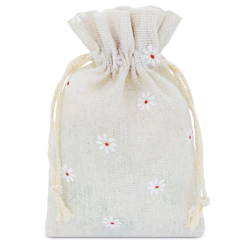 Bolsa De Algodon Flores Bolsa De Algodon Flores