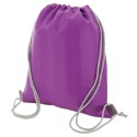 Mochila Saco Morada de Poliéster Práctica y Colorida