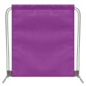 Mochila Saco Morada de Poliéster Práctica y Colorida