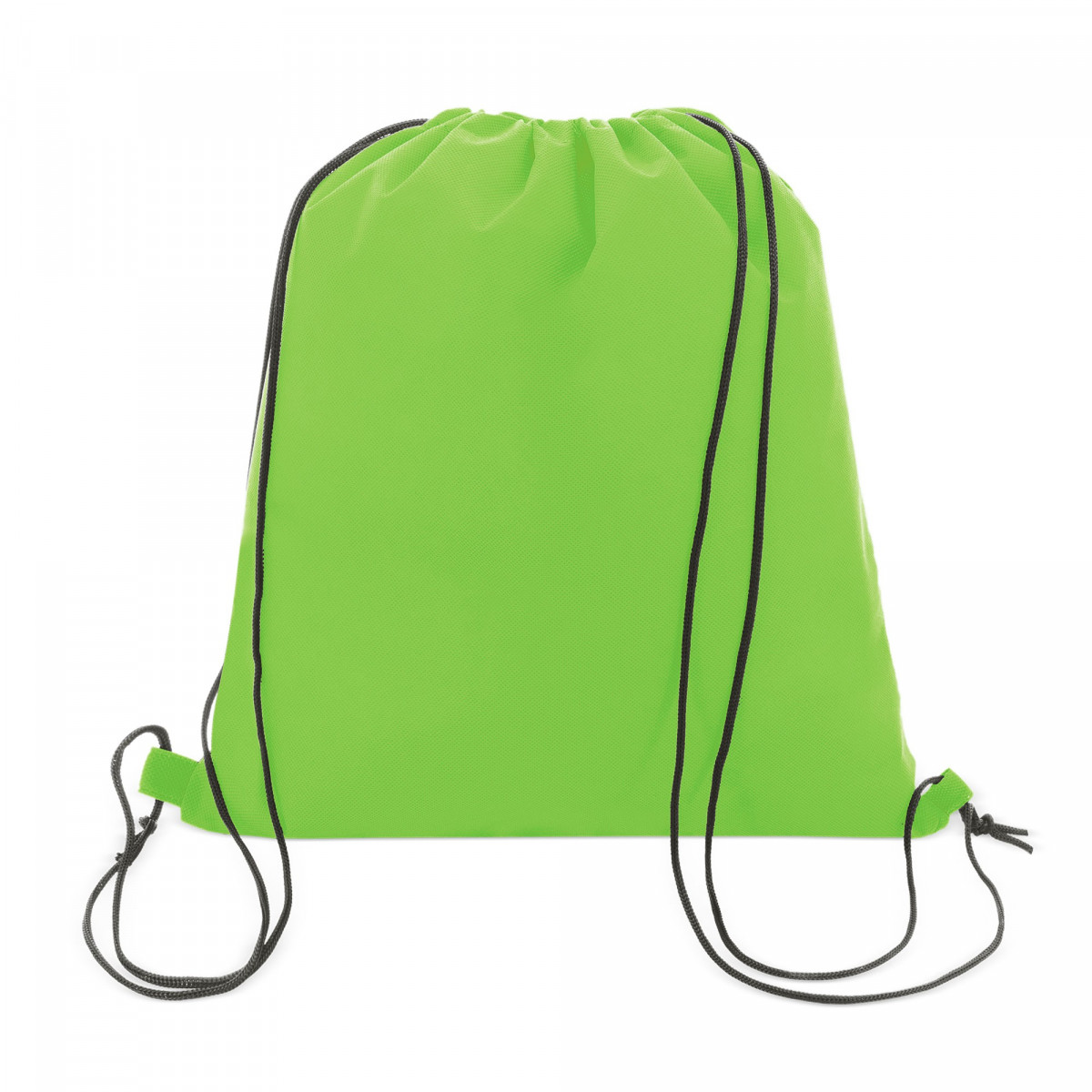 Mochila Verde de Non Woven 80 gr: Ideal para Eventos