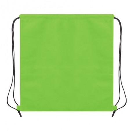 Mochila Verde de Non Woven 80 gr: Ideal para Eventos