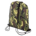 Mochila saquito de camuflaje