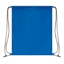 Mochila tipo saco azul en poliéster 210D: Detalle práctico y moderno para tus eventos especiales
