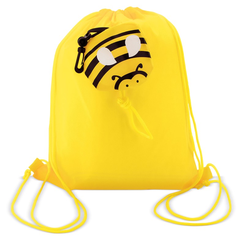 Mochila plegable abeja